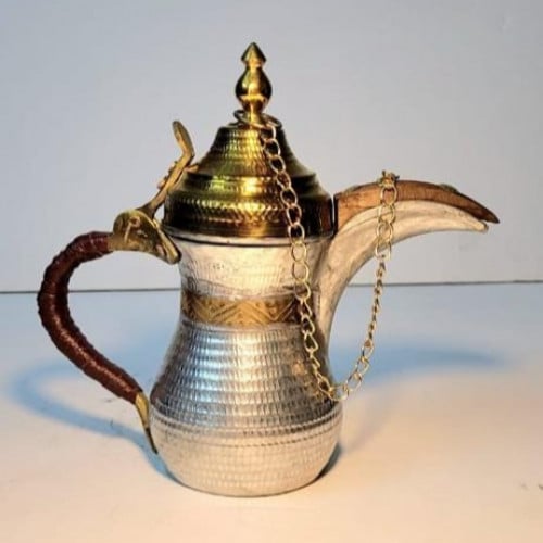 دله حبة الرمان فضية اللون