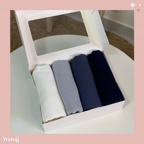 بوكس طرح شيفون ليزر