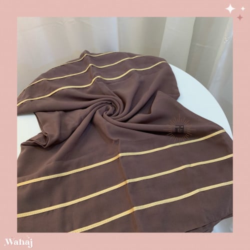 طرحة نود غامق بكلفه من جهتين