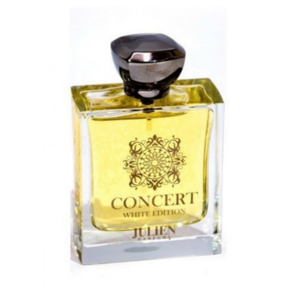 Julien Parfums Concert White Edition Eau de Parfum 100ml - جولين للعطور كونسيرت وايت اديشن او دي بارفان 100 مل