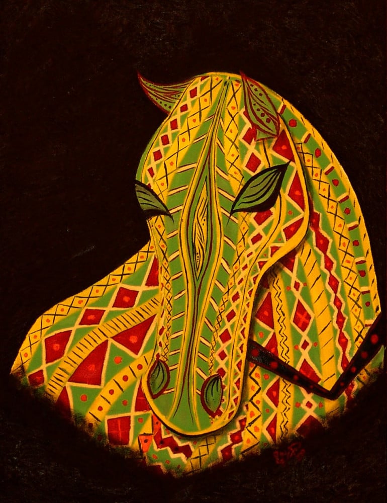 لوحة خيل عربي للإقتناء