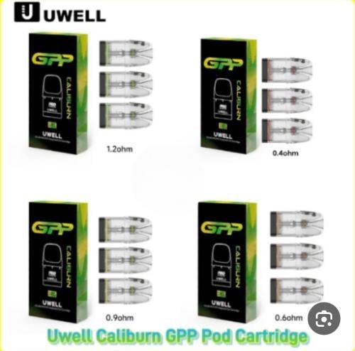 بودات GPP يوويل كاليبرن G3 و G4 Uwell Caliburn GPP Pod
