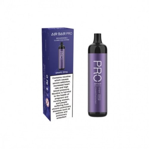 سحبة جاهزة اير بار برو عنب 1500 موشة Air Bar pro Grape 1500 Puffs