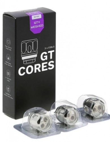 كويلات فابريسو VAPORESSO GT CORES COILS | GT4 MESHED| 3PK | 0.15Ω