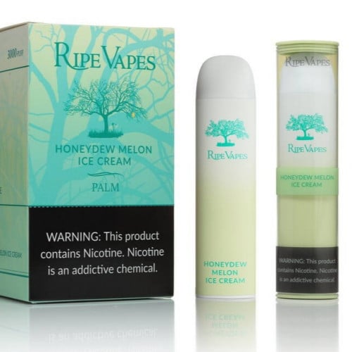 سحبة رايب فيبز شمام عسلي ايس كريم RIPE VAPES PALM HONEYDEW MELON ICE C