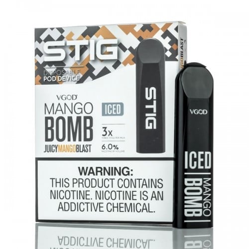 ستيج مانجو بومب ايس STIG VGOD Iced Mango Bomb