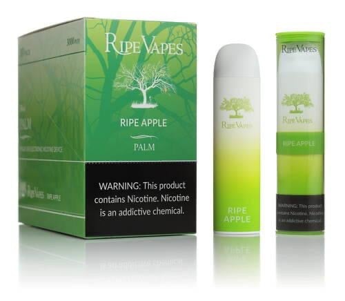 سحبة جاهزة ريب فيب تفاح   3000 موشة Ripe Vapes APPLE DISPOSABLE 3000