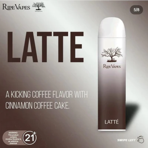رايب فيب لاتيهRipe vapes palm latte RIPE VAPES PALM LATTE 3000 PUFF