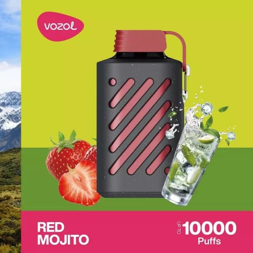 سحبة فوزول موهيتو احمر 10000 سحبة vozol red mojito 10000
