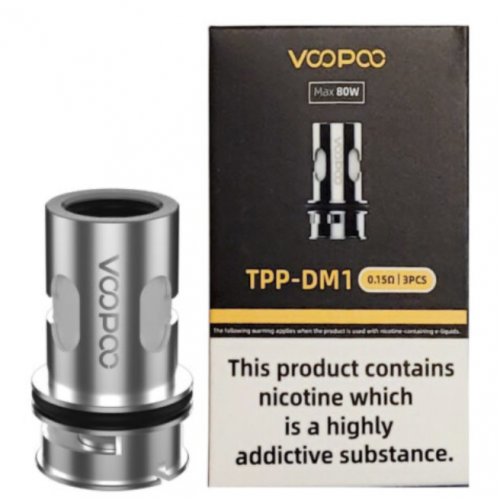 كويلات دراق 3 و دراق اكس بلس من فوبو 0.15 TPP - DM1 Voopoo Coils