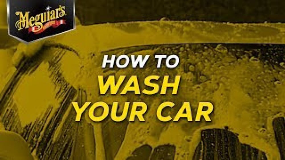 Megawearers car shampoo and wax