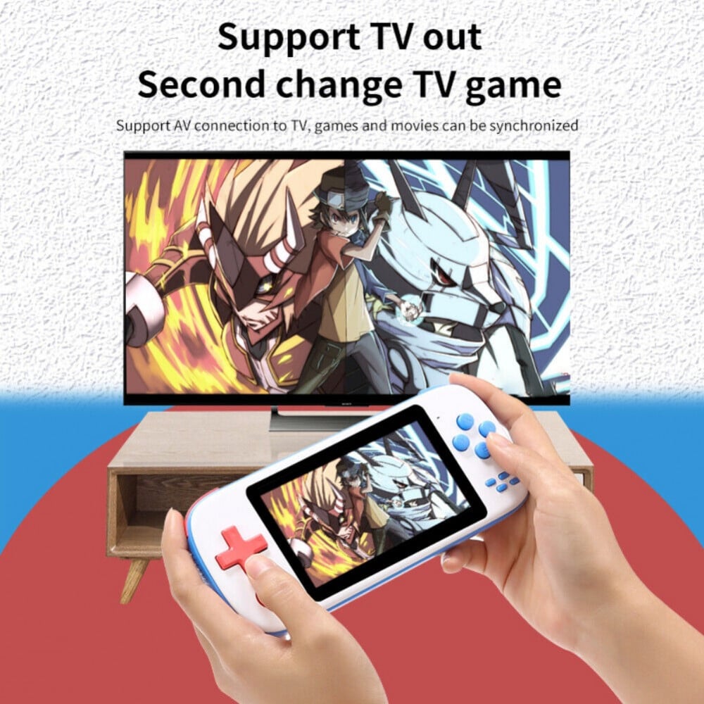 جهاز العاب XY-11 Retro Handheld Game Console 4.3 inch Video Game Player 6800 Games Built-in