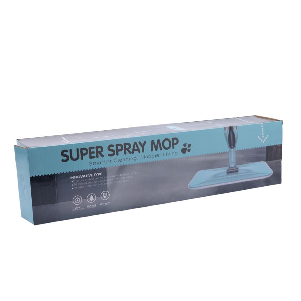 ممسحة Aqua Spray مايكروفايبر مع بخاخ لتلميع الأرضيات