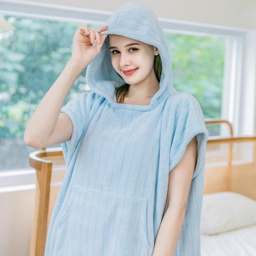 روب استحمام بغطاء رأس