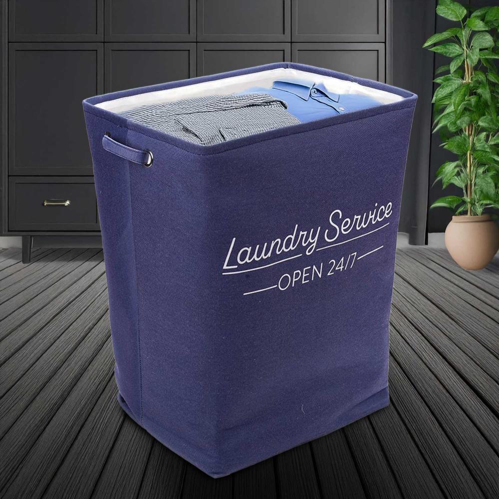 سلة غسيل كلاسيك داكن