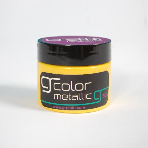 623 - ميتلك أصفر Graffiti Resin Metallic Yellow