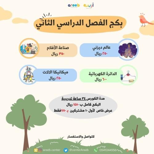 بكج الفصل الدراسي الثاني