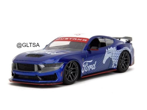 Ford Mustang Dark Horse Candy Blue 1:24 Jada Toys...
