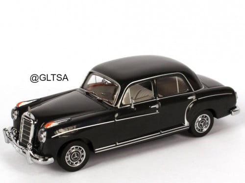 RARE Mercedes-Benz 220 S (W180) Dark Grey 1:43 Minichamps B66040534