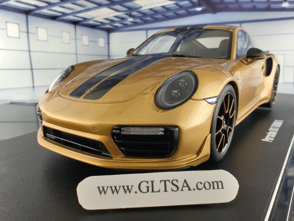 Porsche 911 (991.2) Turbo S Gold Metallic 1:18 GT Spirit