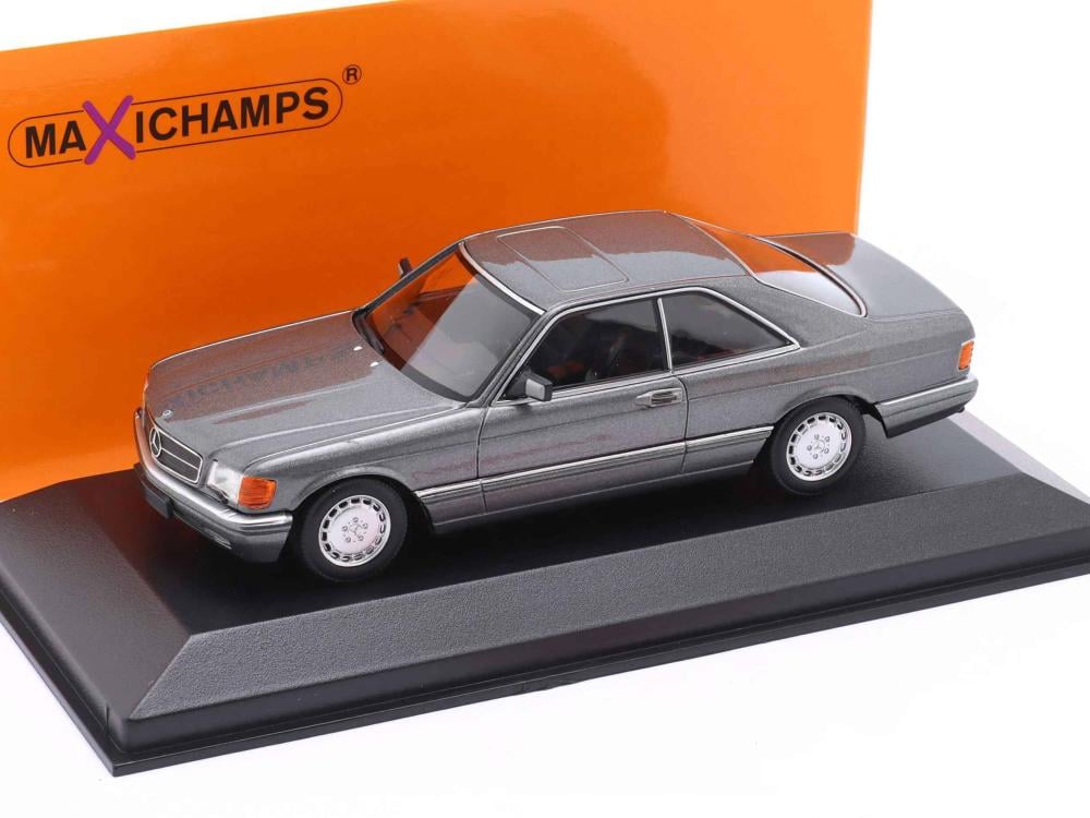 ミニカー MINICHAMPS Mercedes-Benz 560 SEC 1986 Mercedes-Benz 560 SEC (C126) 1986 Grey Metallic 1:43
