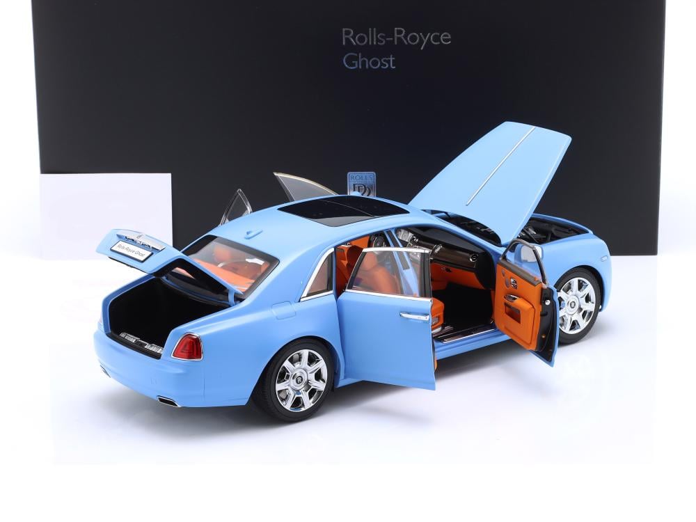 Rolls-Royce Ghost Light Blue 1:18 Kyosho KS08802LB Rolls-Royce Ghost Light Blue 1:18 Kyosho KS08802LB