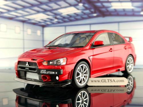 Mitsubishi Lancer Evo X FQ 400 Orient Red 1:18 OTTOmobile OT1084 LIMITED 2500 PCS