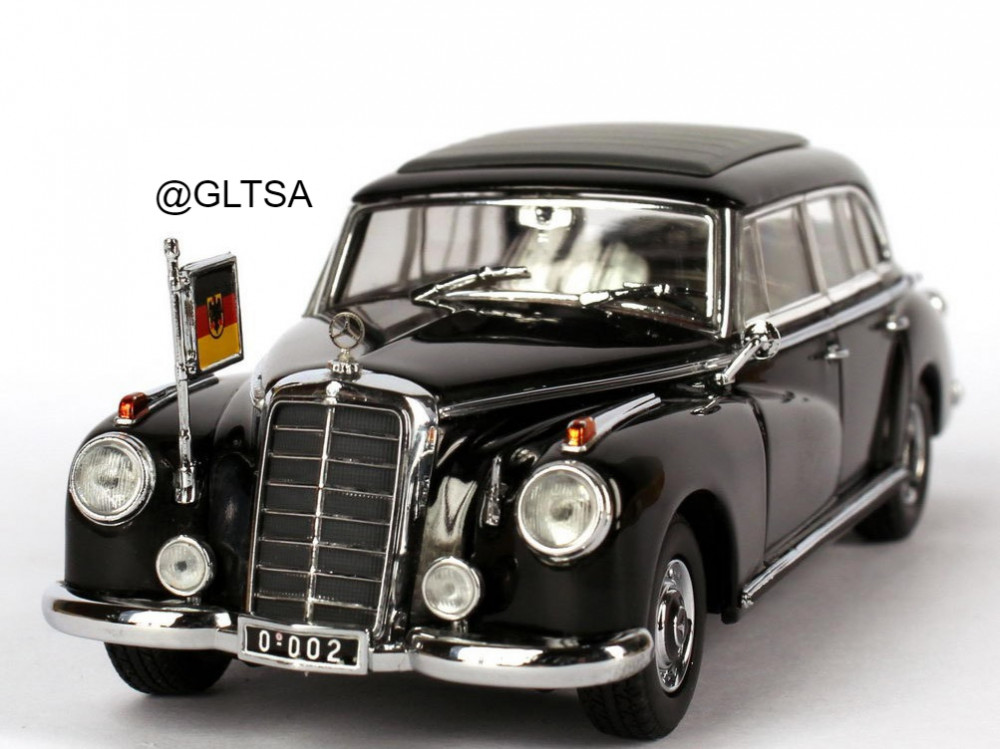 1955 Mercedes-Benz 300 Konrad Adenauer Diecast Model Car