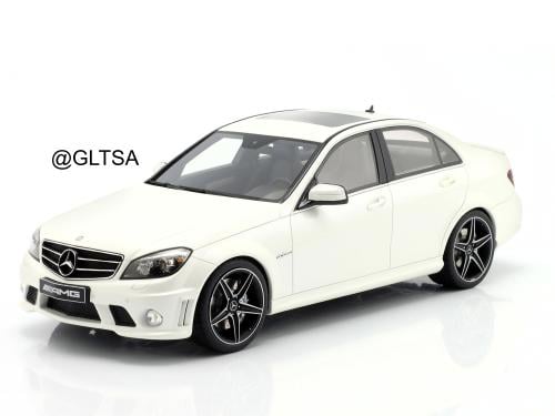 Mercedes-Benz C63 AMG Diamond White 1:18 GT Spirit GT928 LIMITED 999 PCS