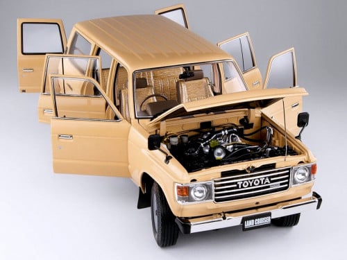 RARE Toyota Land Cruiser LC60 1980 Beige 1:18 Kyos...