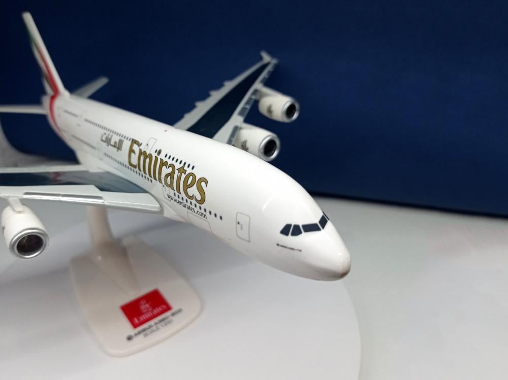 エミレーツ航空 エアバスA380-800 1/250 Emirates A380 2023 edition 1:250 scale model aircraft