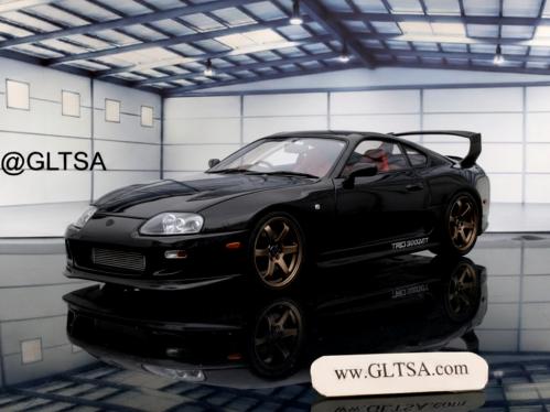 Toyota Supra (A80) TRD 3000GT Black 1:18 Ignition Model IG3599