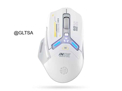 Inphic IN9 Silent Version Wired and Wireless Mouse White