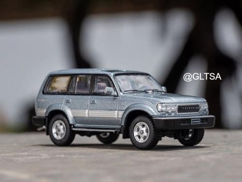 Toyota Land Cruiser LC80 LHD Grey 1:64 GCD KS-014-77