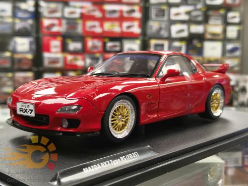 Mazda RX-7 Type RS (FD35) RHD 1994 Red 1:18 Solido S1810602