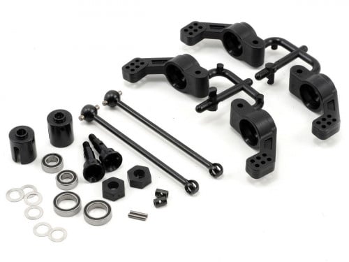 Tekno RC M6 Driveshaft & Hub Carrier Set (Rear, 6mm) for RC TKR6852X