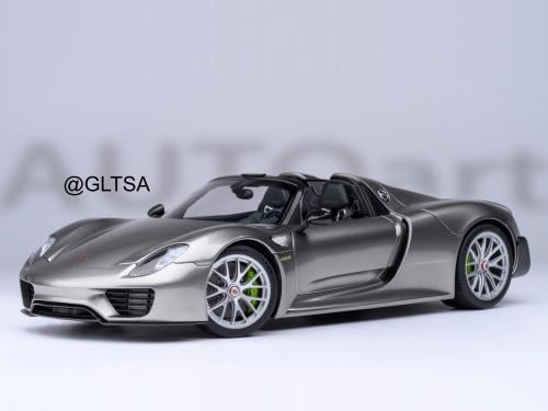 Porsche 918 Spyder Weissach Package Liquid Metal S...