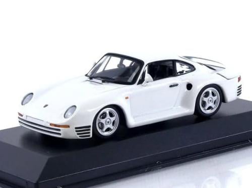 Porsche 959 1987 White Metallic 1:43 Minichamps 940062521