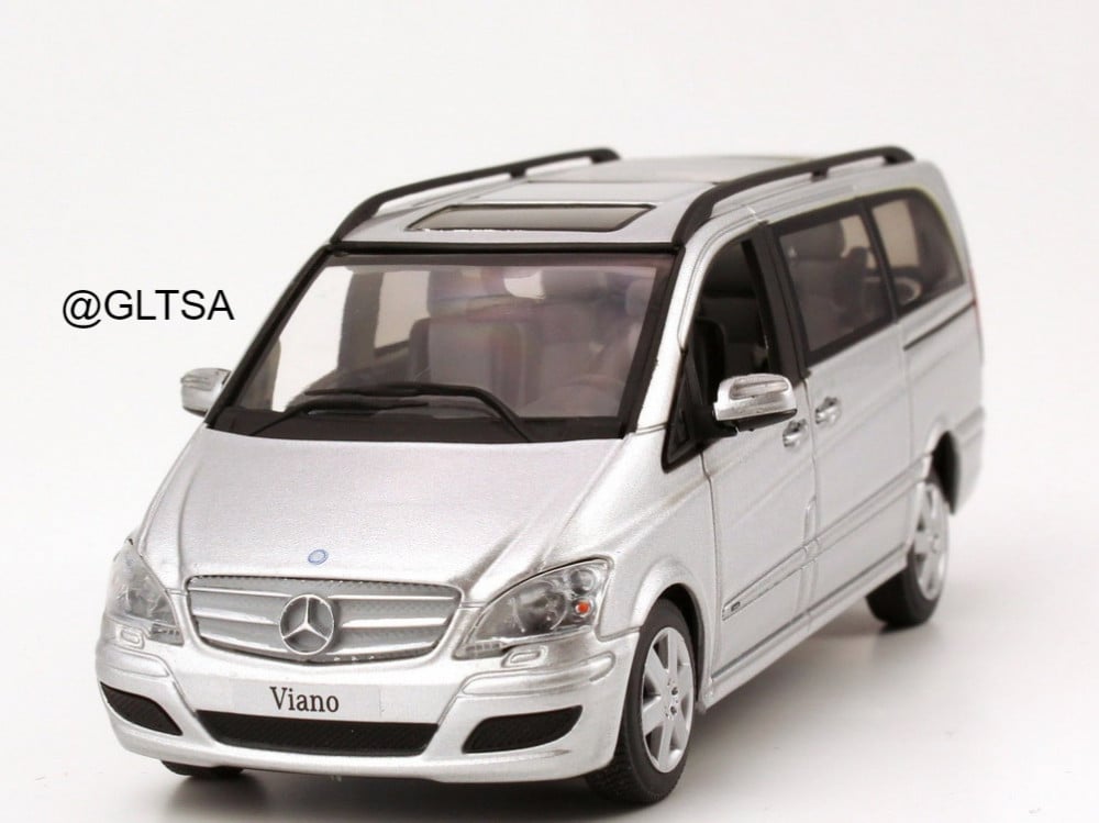 Mercedes-Benz Viano (W639) Brilliant Silver 1:43 Minichamps B66960528 -  الهوايات الذهبية لمجسمات السيارات والريموت