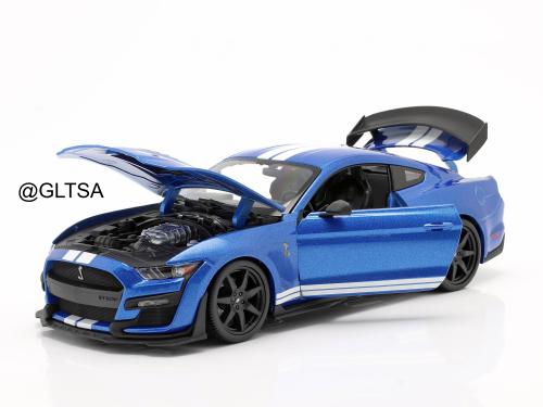 Ford Mustang Shelby GT500 Blue 1:18 Maisto 31388