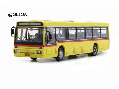 Huanghai City Bus Yellow 1:64 Diecast Car Model DD6121HS