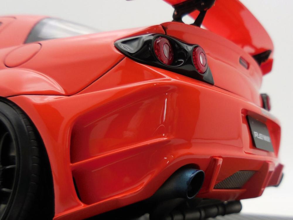 Mazda RX-8 (SE3P) RE Amemiya Orange 1:18 Ignition Model