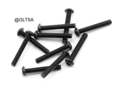 ProTek RC 3x20mm "High Strength" Button Head Screws (10) for RC PTK-H-3207