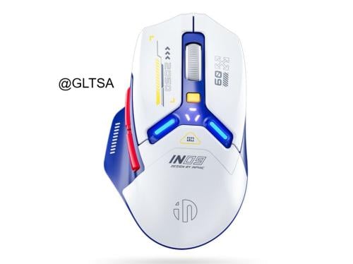Inphic IN9 Wired and Wireless Gmaing Mouse Blue