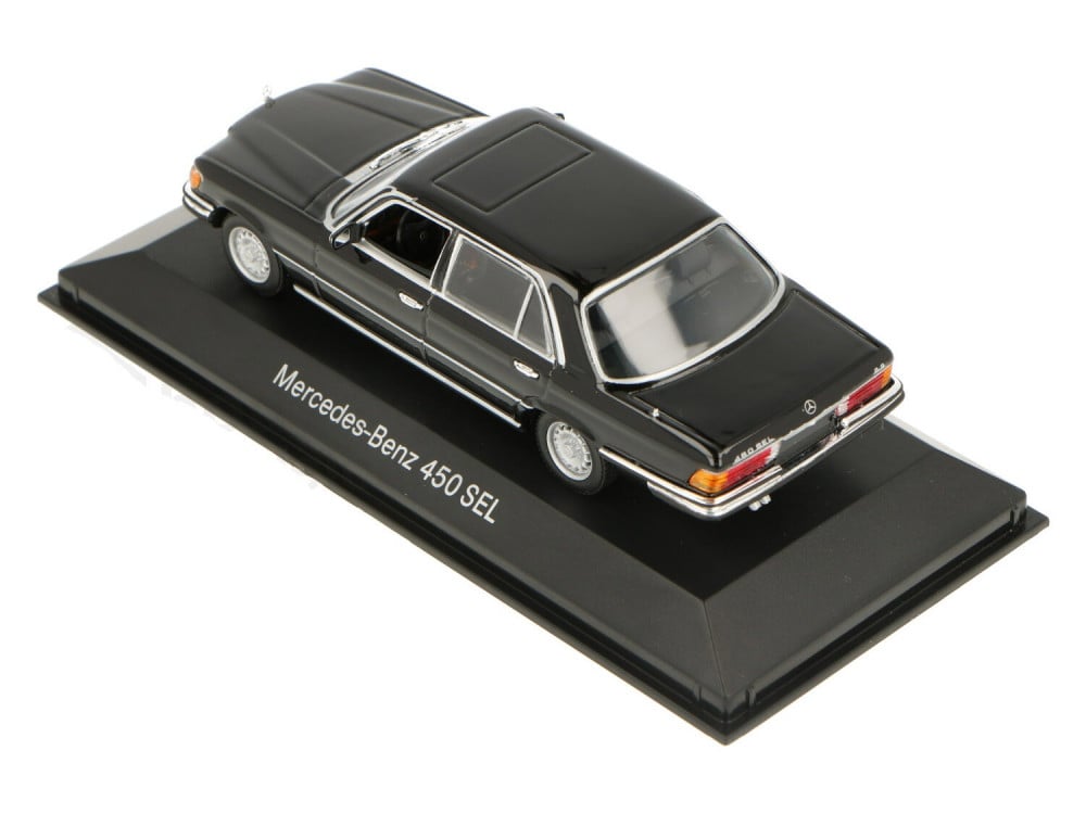 RARE Mercedes-Benz 450 SEL Black 1:43 Minichamps B66040246