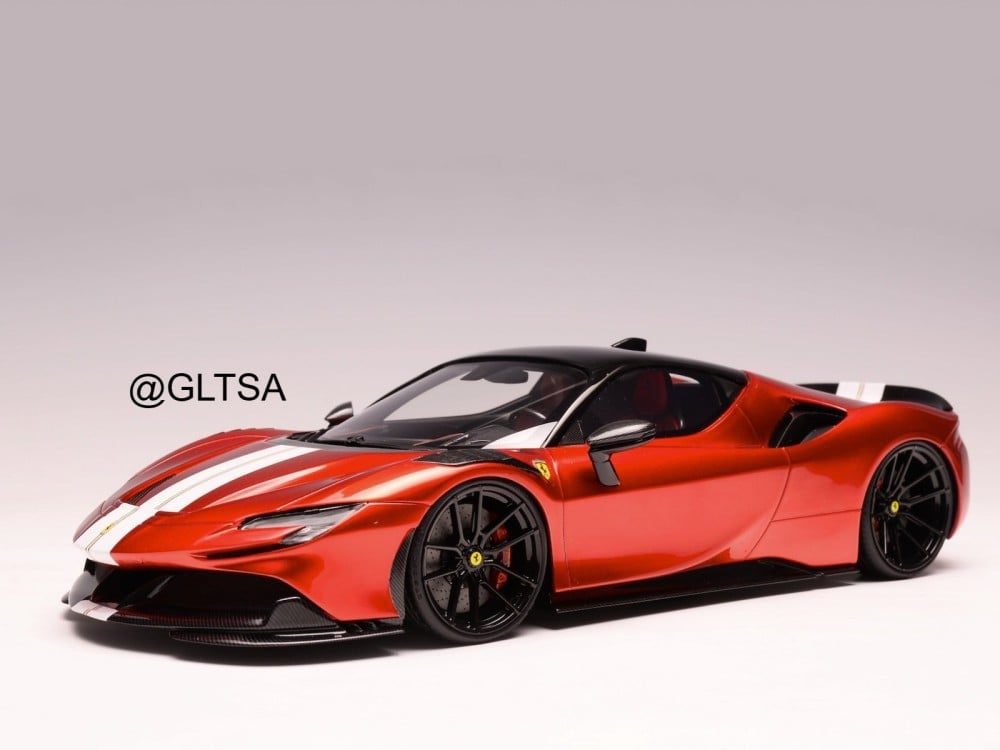 Ferrari SF90 Novitec Metallic Red 1:18 Ivy IM1818K LIMITED