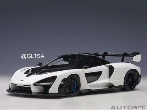 McLaren Senna Vision Pure White 1:18 AUTOart 76075