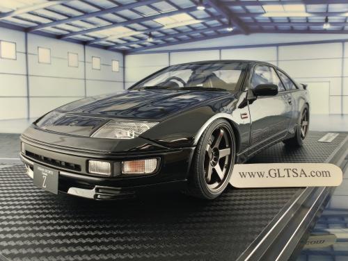 Nissan Fairlady Z 300ZX (Z32) 2by2 Black 1:18 Ignition Model IG3421