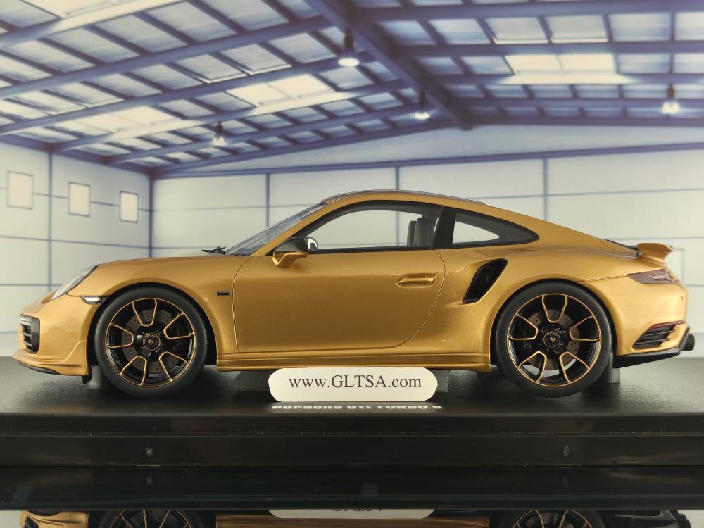 Porsche 911 (991.2) Turbo S Gold Metallic 1:18 GT Spirit