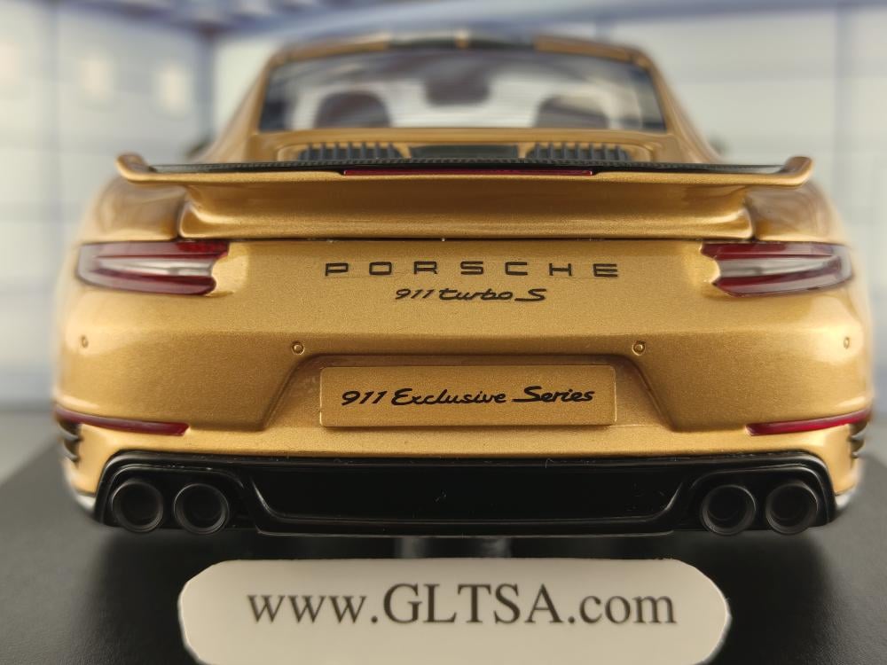 Porsche 911 (991.2) Turbo S Gold Metallic 1:18 GT Spirit